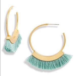 Fringe Hoop Earrings